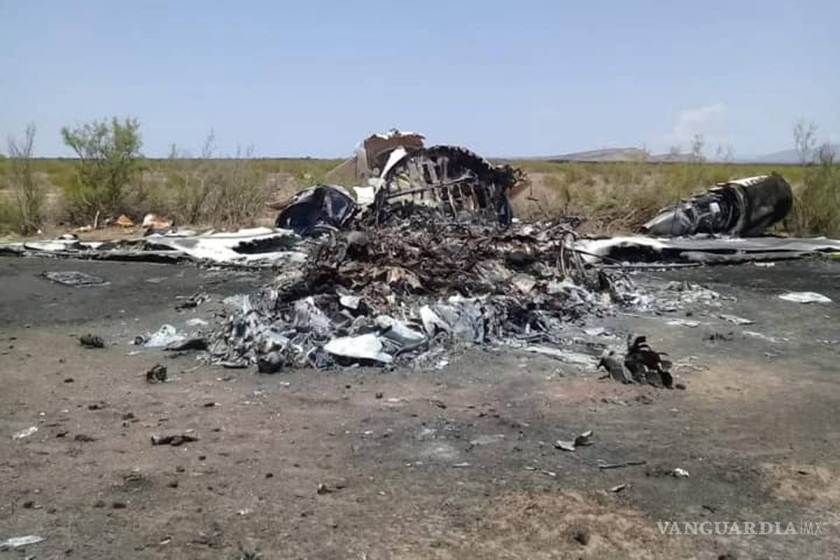 Entregan a familiares restos de tres víctimas de accidente aéreo en Coahuila