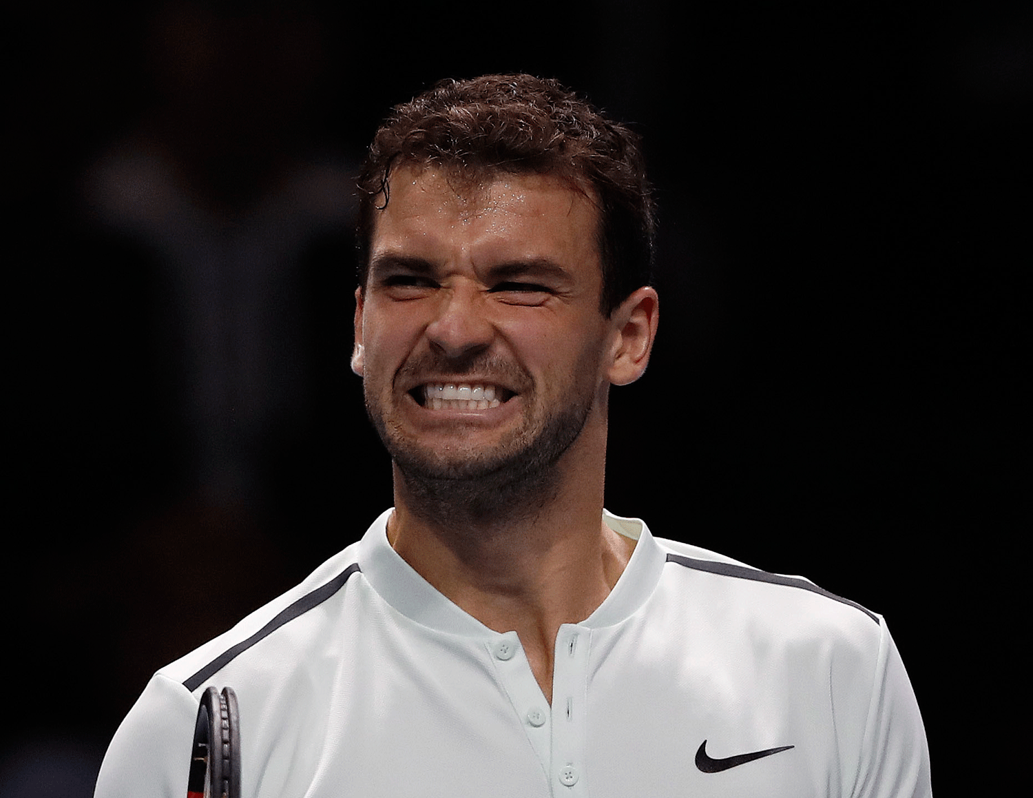 Dimitrov fue una máquina