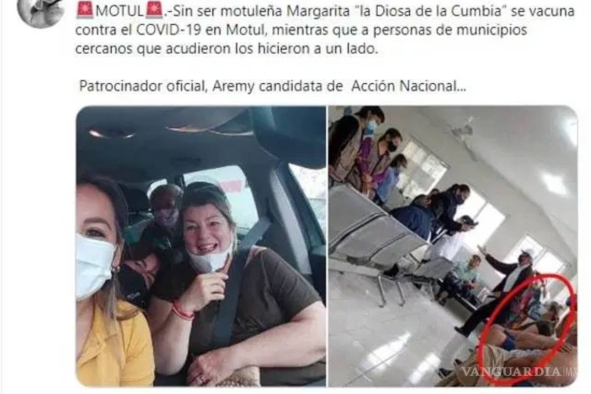 Margarita ‘La diosa de la cumbia’ es criticada por vacunarse contra COVID-19
