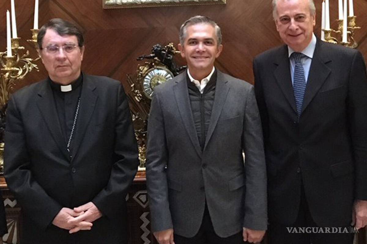 Mancera busca &quot;cercanía&quot; del Papa Francisco con la gente en la Ciudad de México