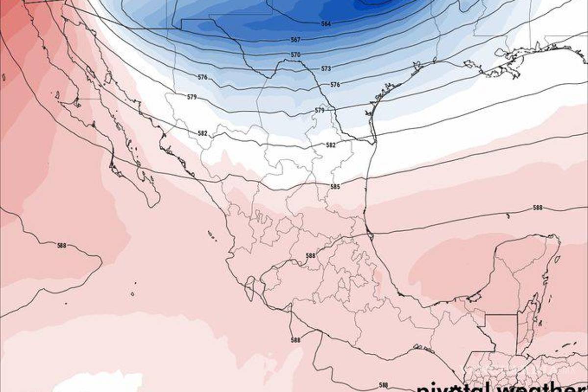 Fenómeno DANA afectará clima en México en próximos días, ¿cómo estará el frío y la lluvia?