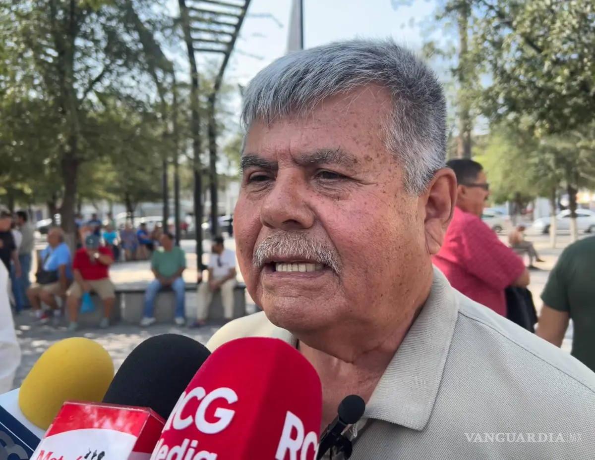 $!Julián Torres Ávalos amaga con ejercer presión para que se avance en la solución de la crisis siderúrgica.