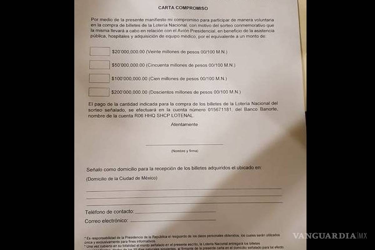 Así fue la recaudación para el sorteo del avión presidencial entre AMLO y empresarios