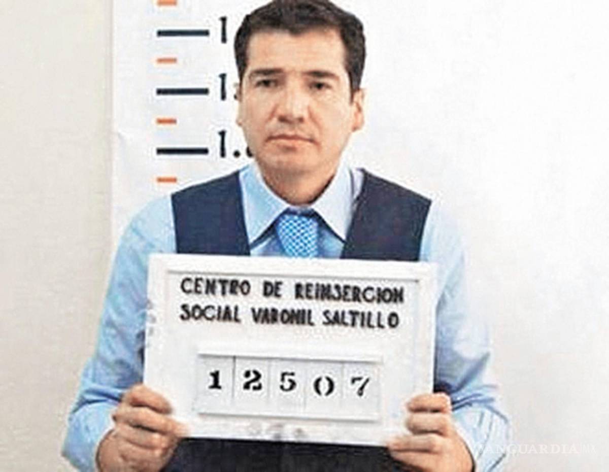 $!Javier Villarreal Hernández, en octubre de 2011, tras ser arrestado en Coahuila acusado de diversos delitos.