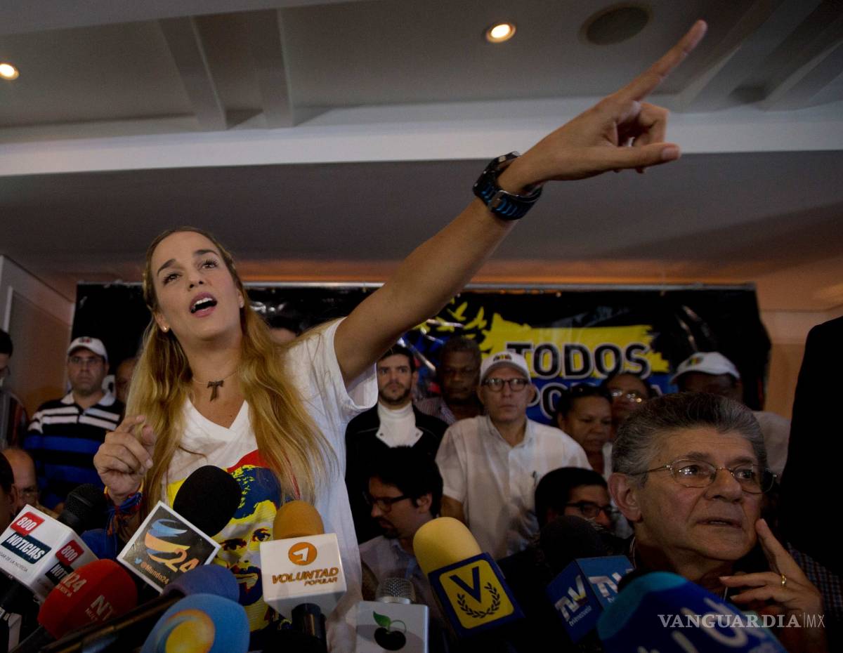 $!Esposa de Leopoldo López rechaza la protección ofrecida por el Gobierno venezolano