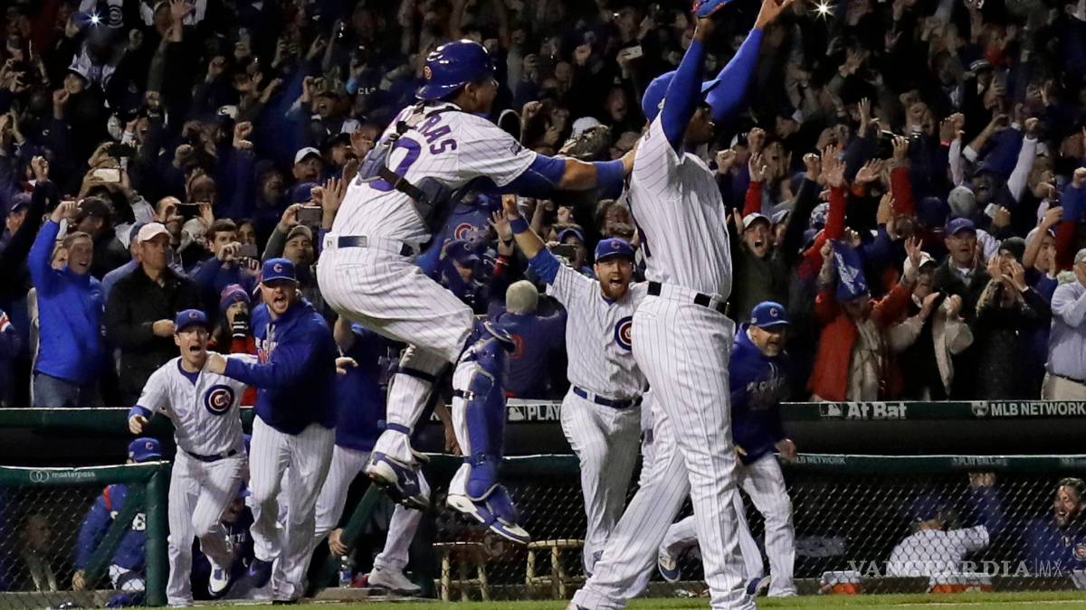 ¡Acabaron con la maldición, los Cachorros avanzan a la Serie Mundial!