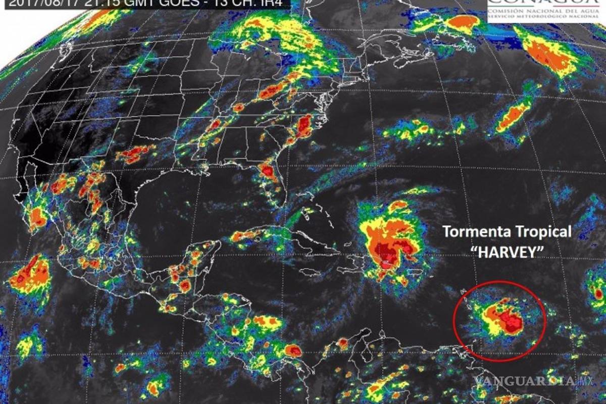 Alerta en Quintana Roo por tormenta Harvey