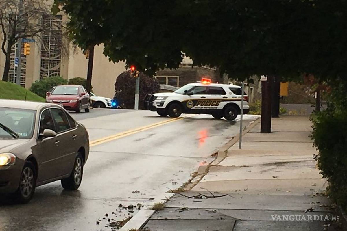Reportan tiroteo en sinagoga de Pittsburgh; al menos ocho muertos
