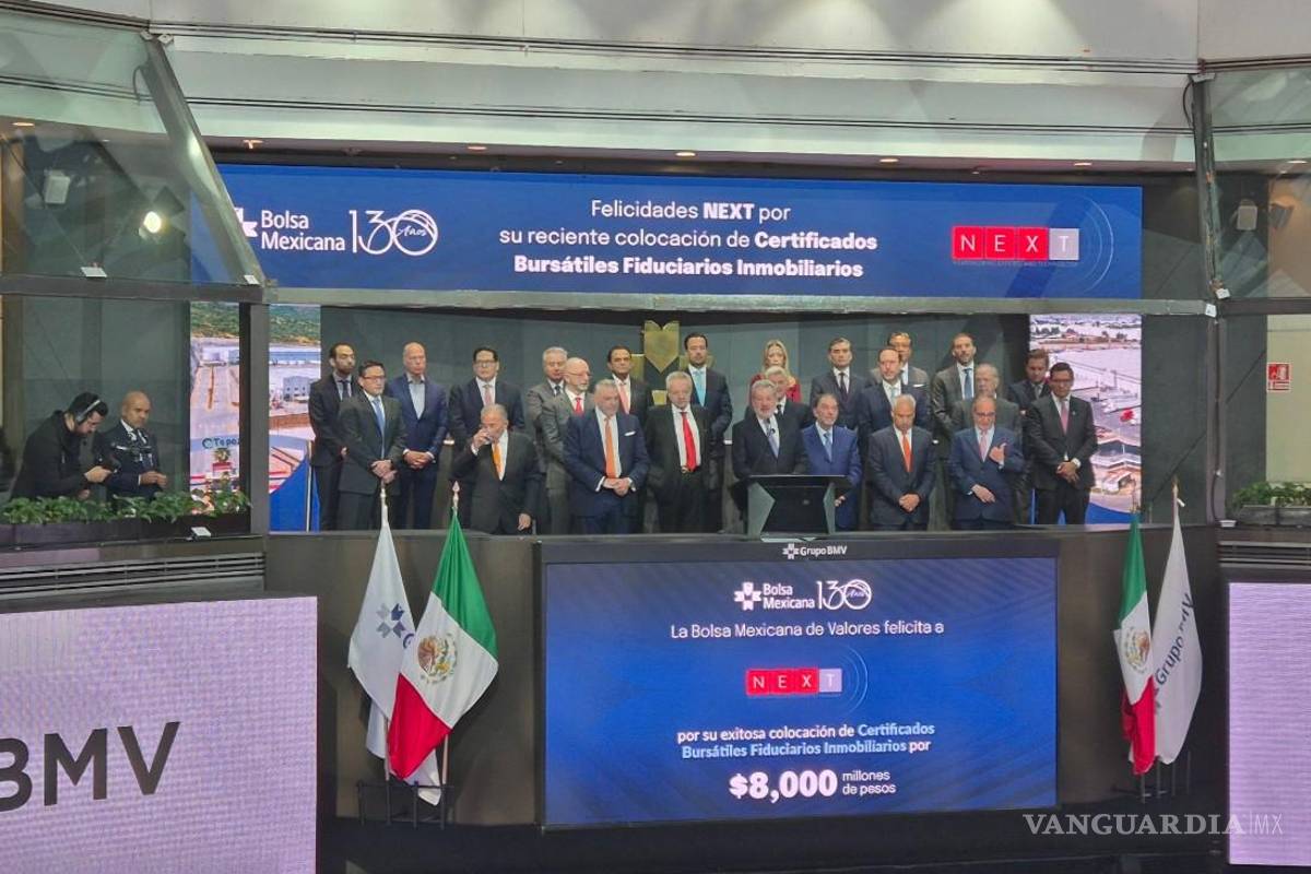 ¡Arrancan una nueva era! Debuta Fibra Next en la Bolsa Mexicana de Valores