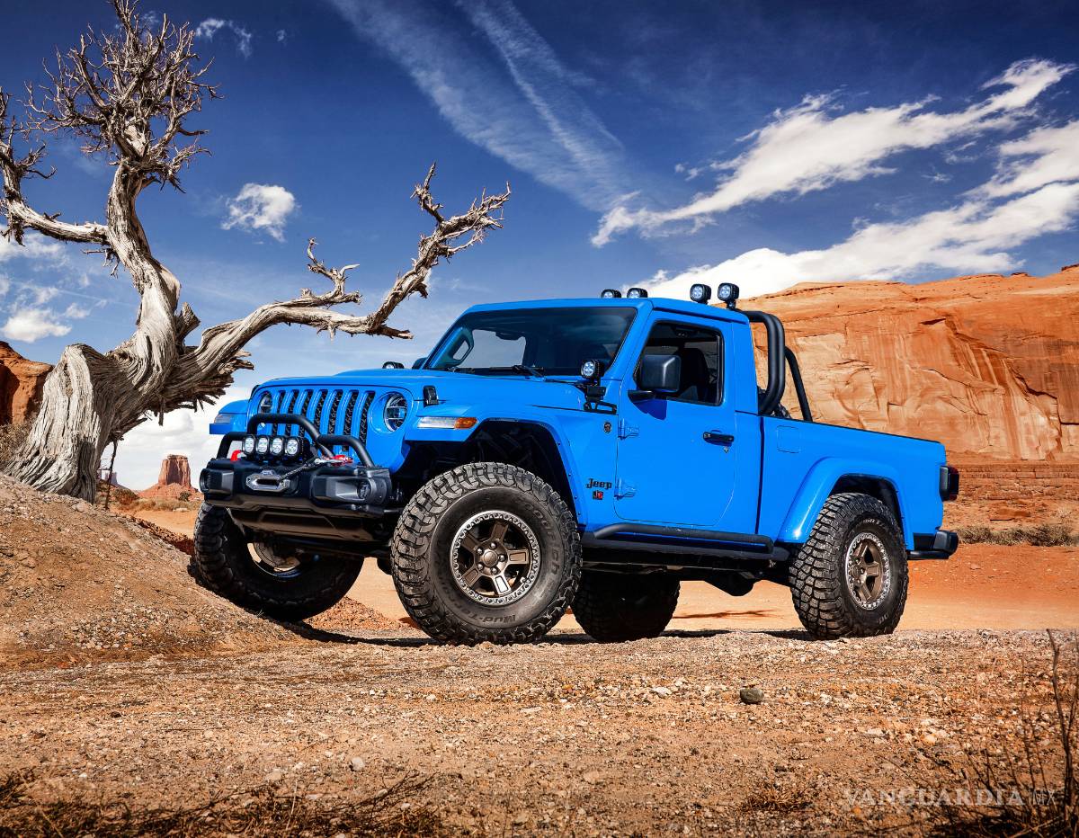 $!Jeep y Mopar crean unos Gladiator impresionantes, listos para el Moab