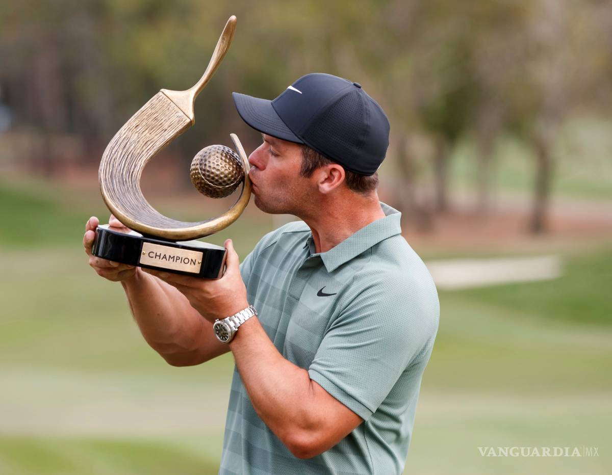 $!No esta vez Tiger, Paul Casey gana el Campeonato Valspar