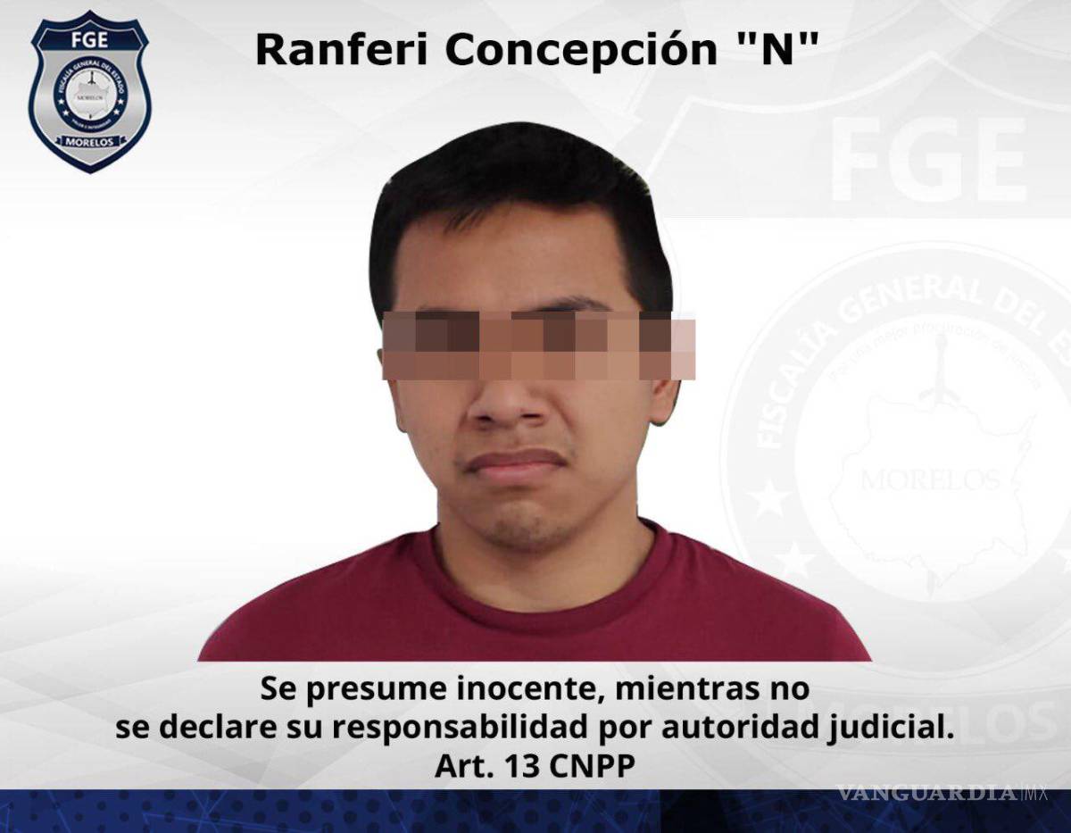 $!El detenido es Ranferi Concepción ‘N’, de 20 años de edad, quien fue novio de Laura. Fue capturado en Coatlán del Río