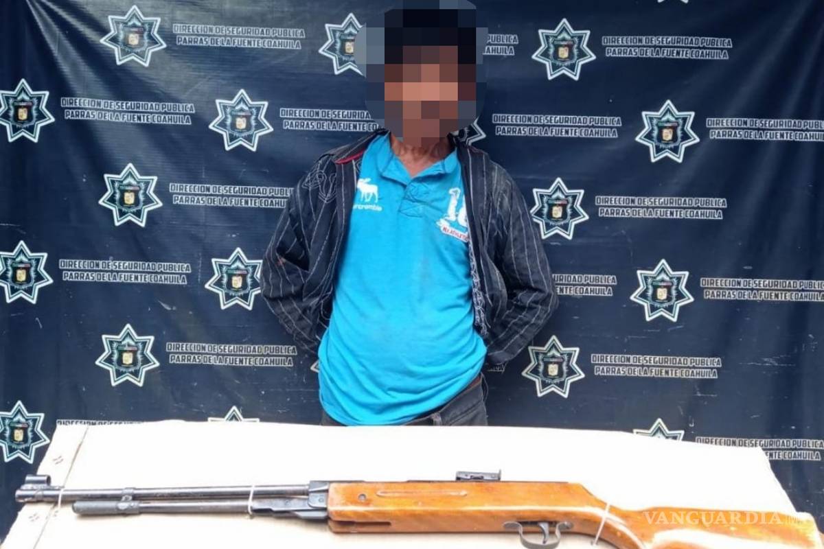 Frustran atraco; quiso robar huerta con rifle de postas en Parras