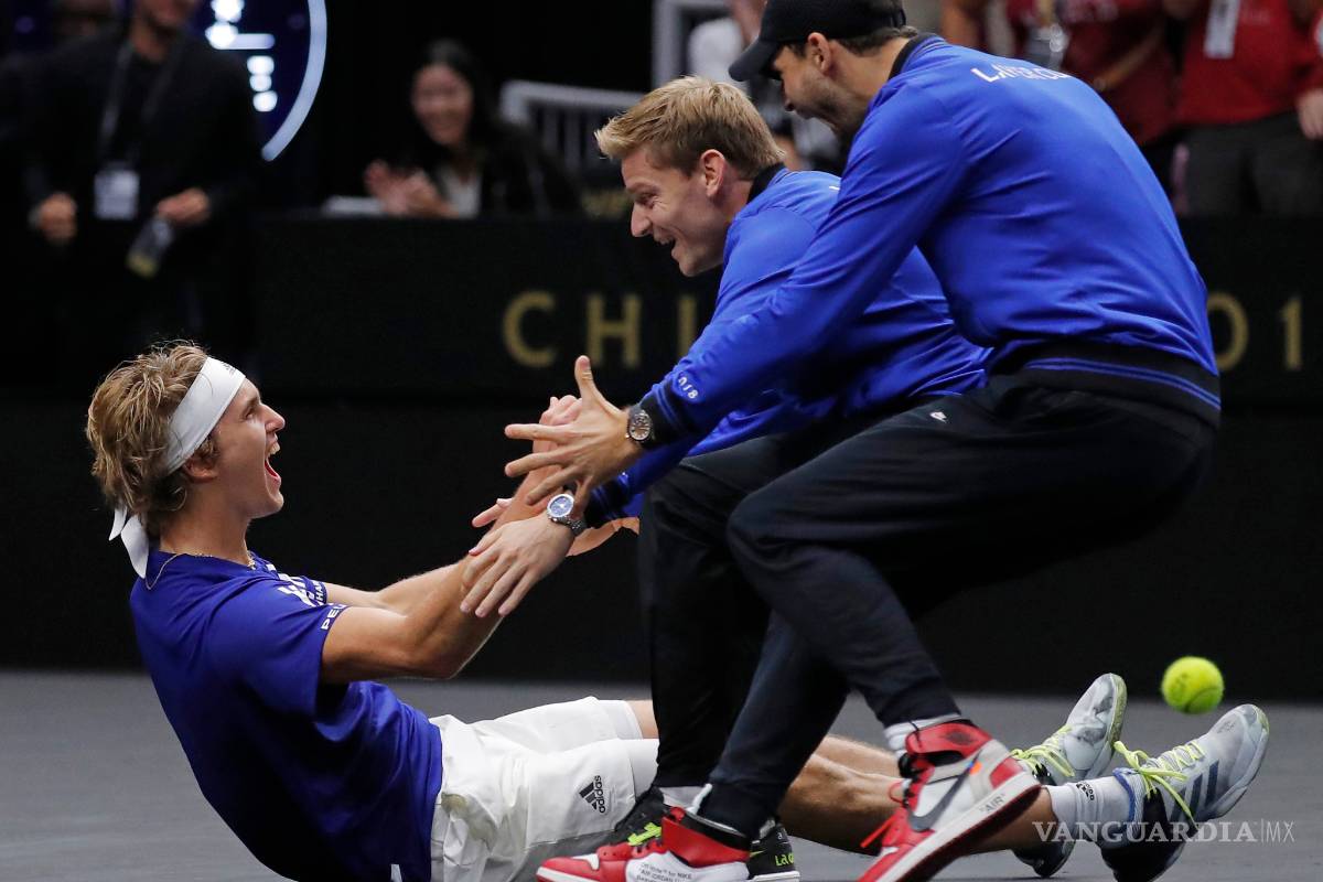 Gracias a Zverev, Europa alza la Laver Cup