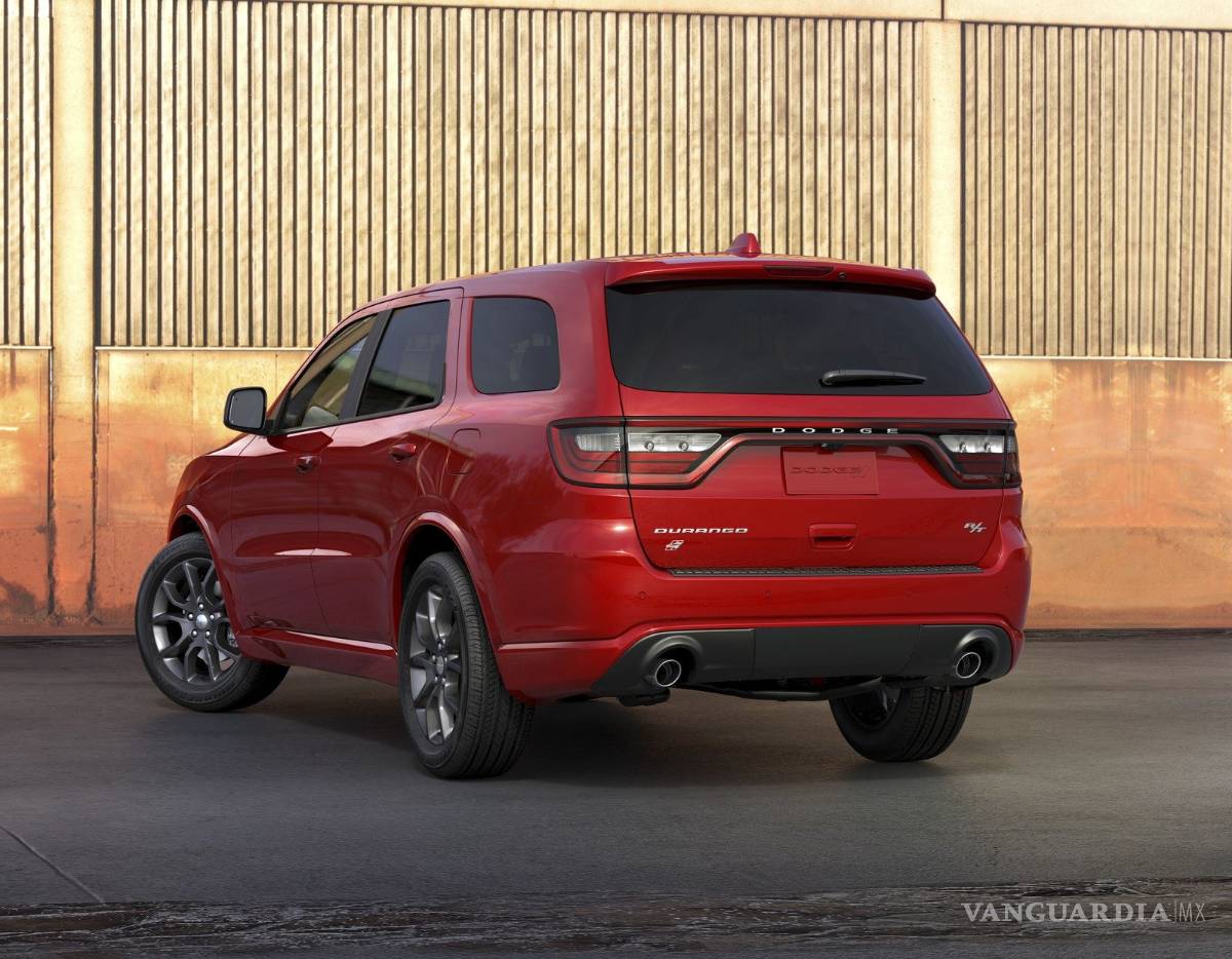 $!Dodge Durango R/T 2018 disponible en México; poderosa SUV de 7 pasajeros