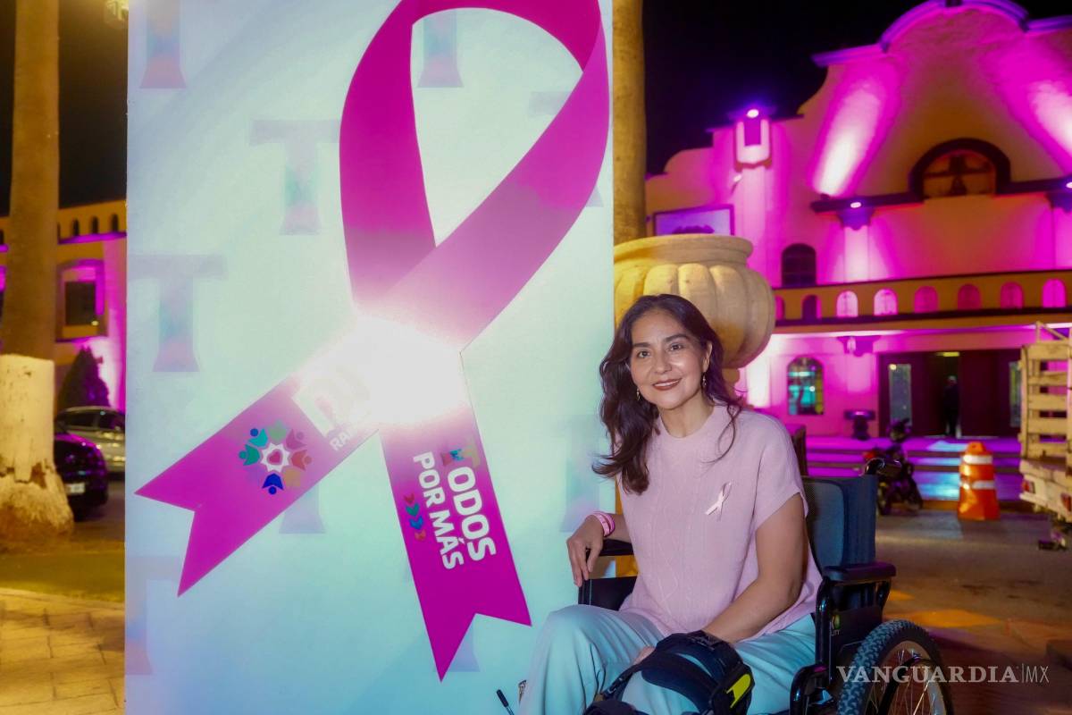 $!Teresita Escalante, presidenta honoraria del DIF Municipal, compartió su experiencia como sobreviviente de cáncer.