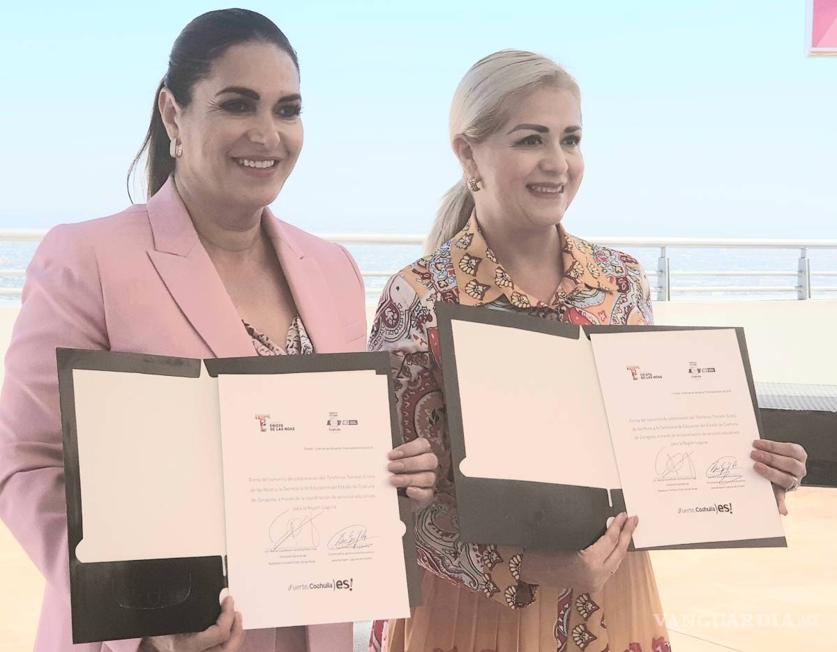 $!Secretaría de Educación y Teleférico Torreón firman convenio para ofrecer paseos gratuitos