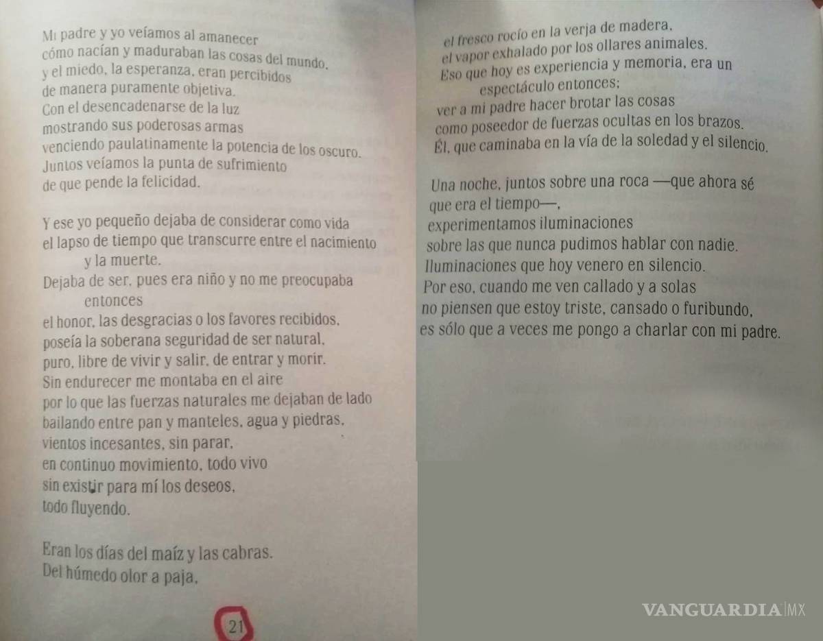 $!Marco Márquez, adiós al poeta