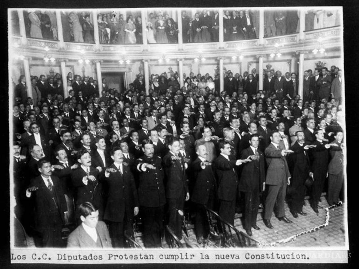 $!Después de la promulgación el 5 de febrero de 1917, fue fundamental el papel que jugaron los diputados federales para después hacerse diputados locales, gobernadores o secretarios de gobernación.