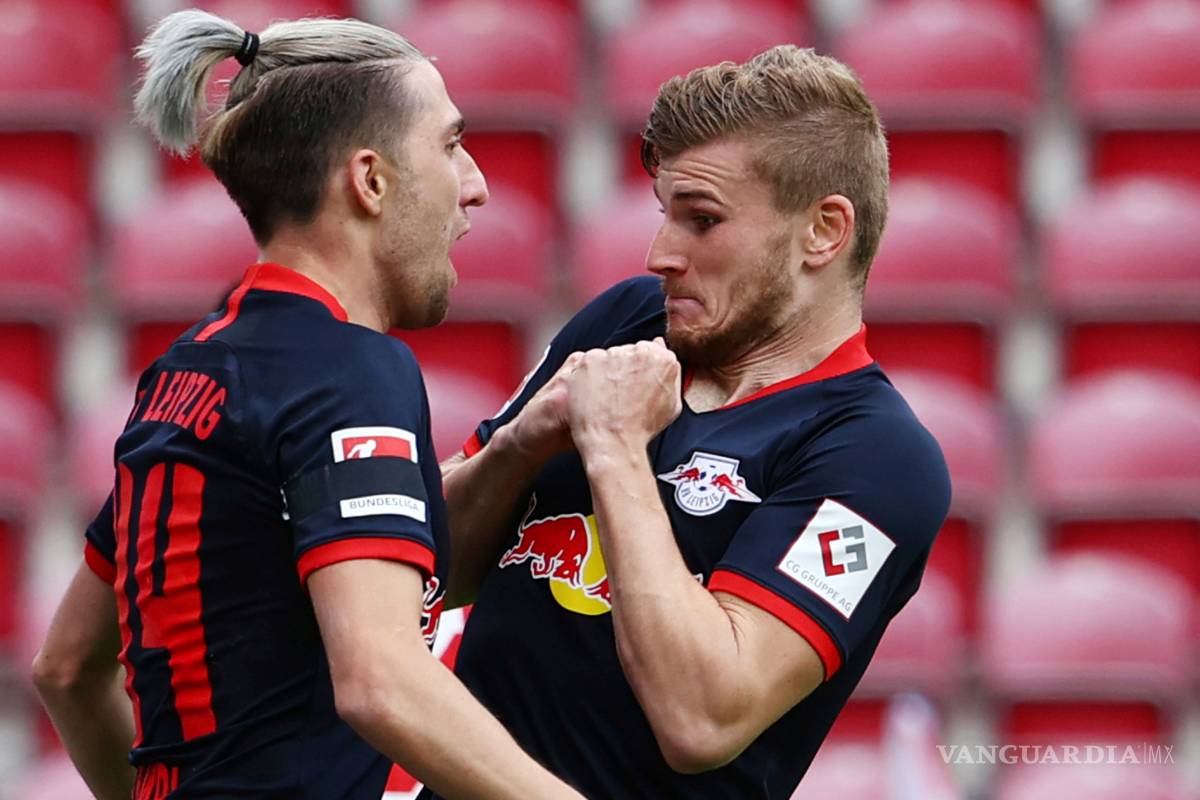 Leipzig aplasta en la Bundesliga con hat-trick de Timo Werner