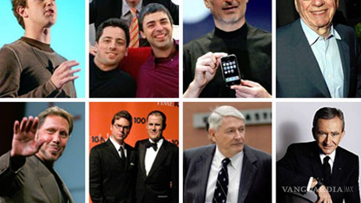 Geeks poderosos desplazan a banqueros