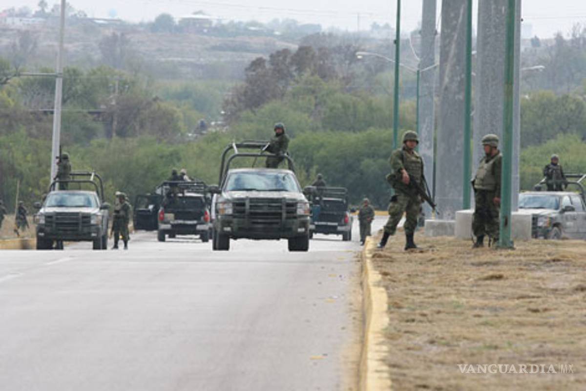 Se enfrenta Ejército Mexicano con delincuentes en Piedras Negras, Coahuila