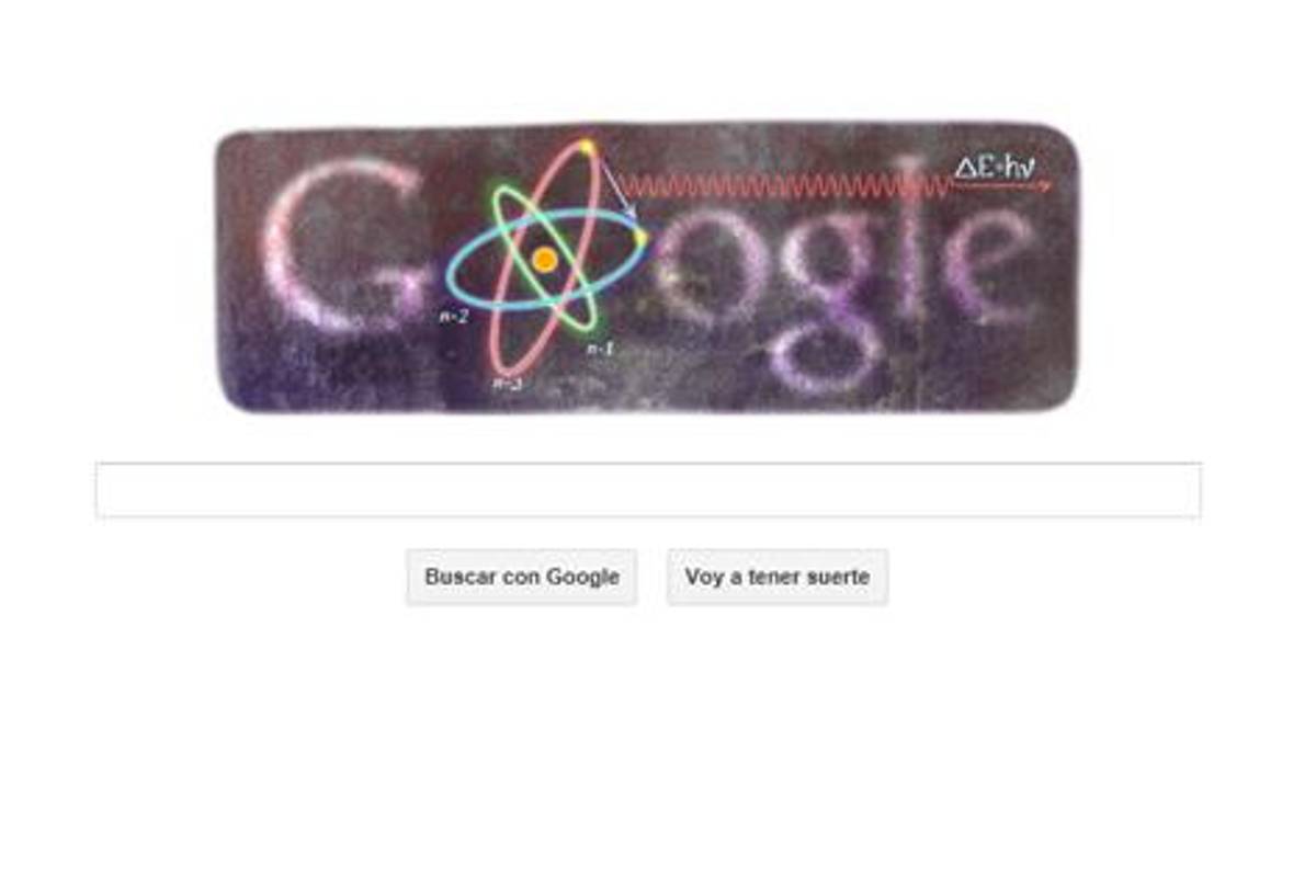 Google se vuelve atómico en aniversario de Bohr