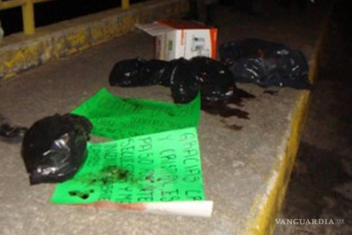 Narco y decapitados, terror de vecinos en Izcalli