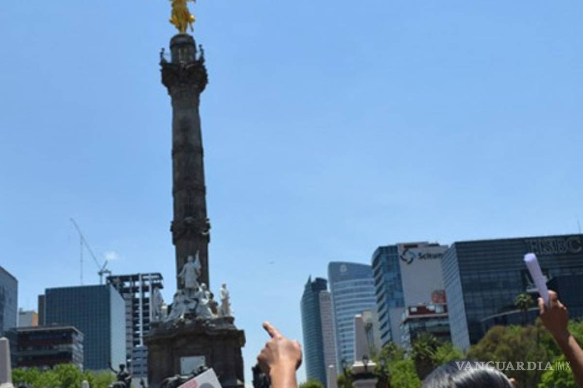 Marcha #132 llega a Estela de Luz y se mueve al Angel