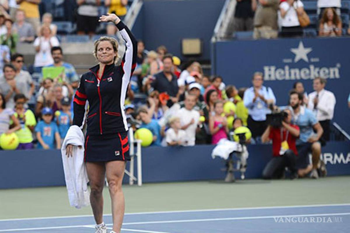 Kim Clijsters dice &quot;goodbye&quot; en Nueva York