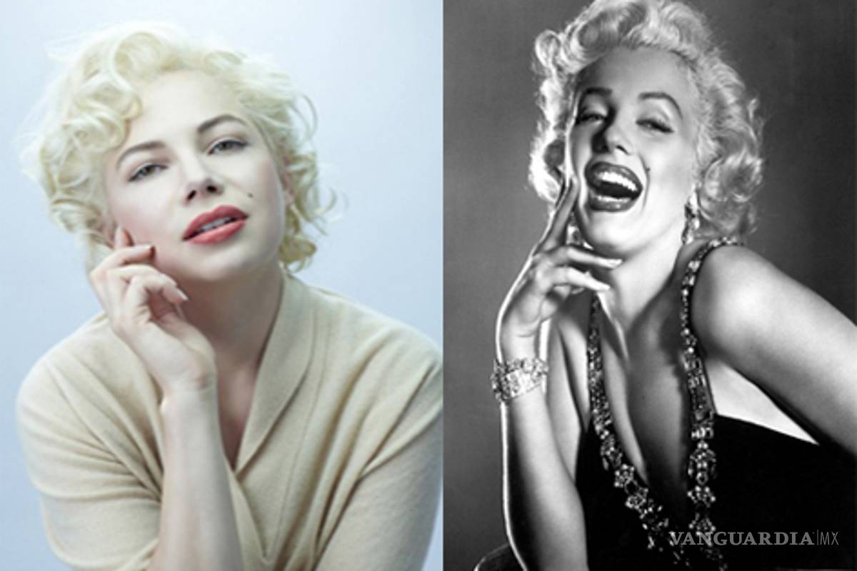 Michelle Williams, poseída por Marilyn Monroe