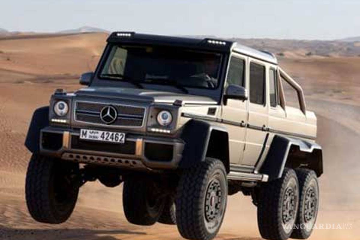 Mercedes renueva el icónico G-Wagon, como una increíble camioneta 6x6