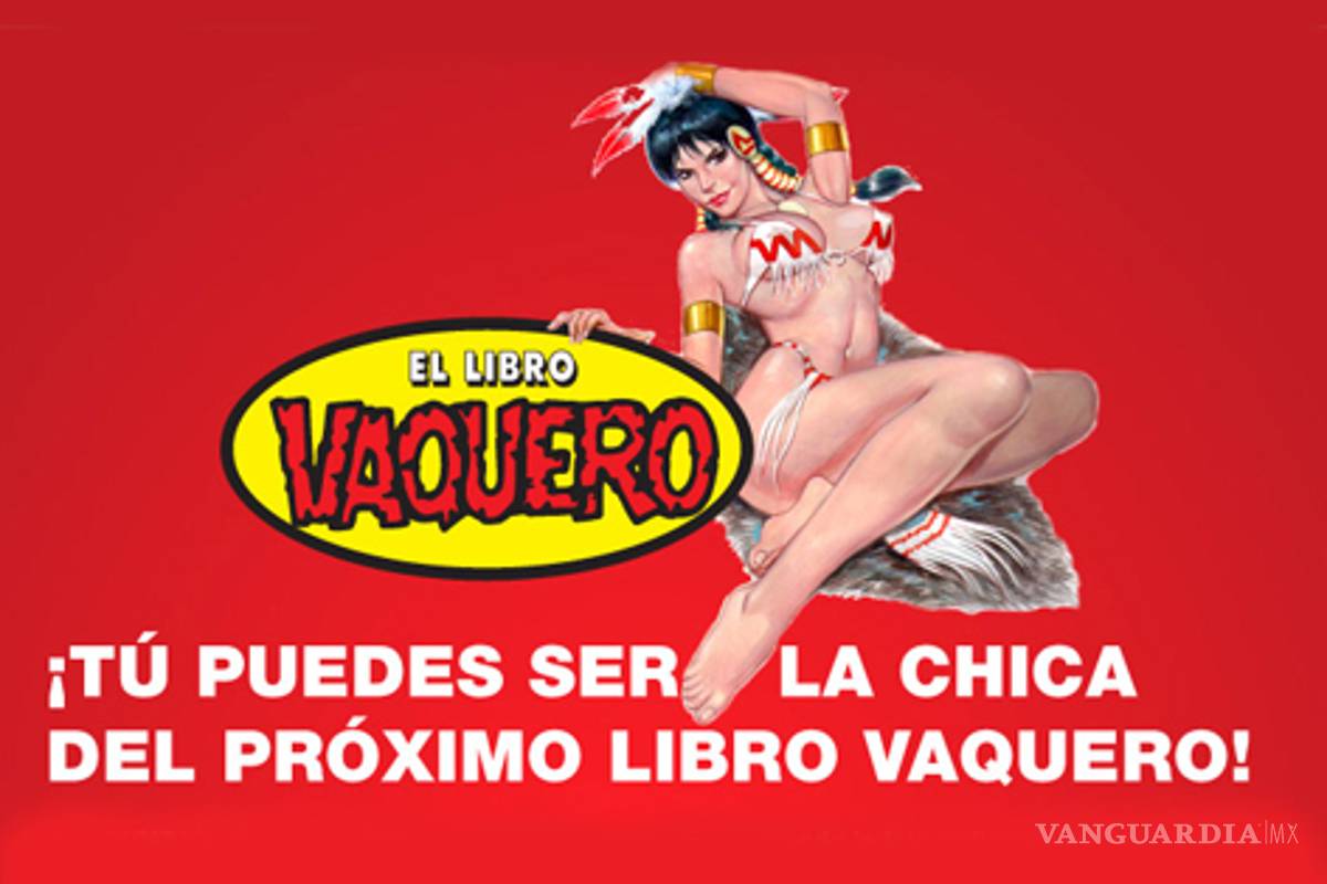 Busca "El Libro Vaquero" a chica para su portada
