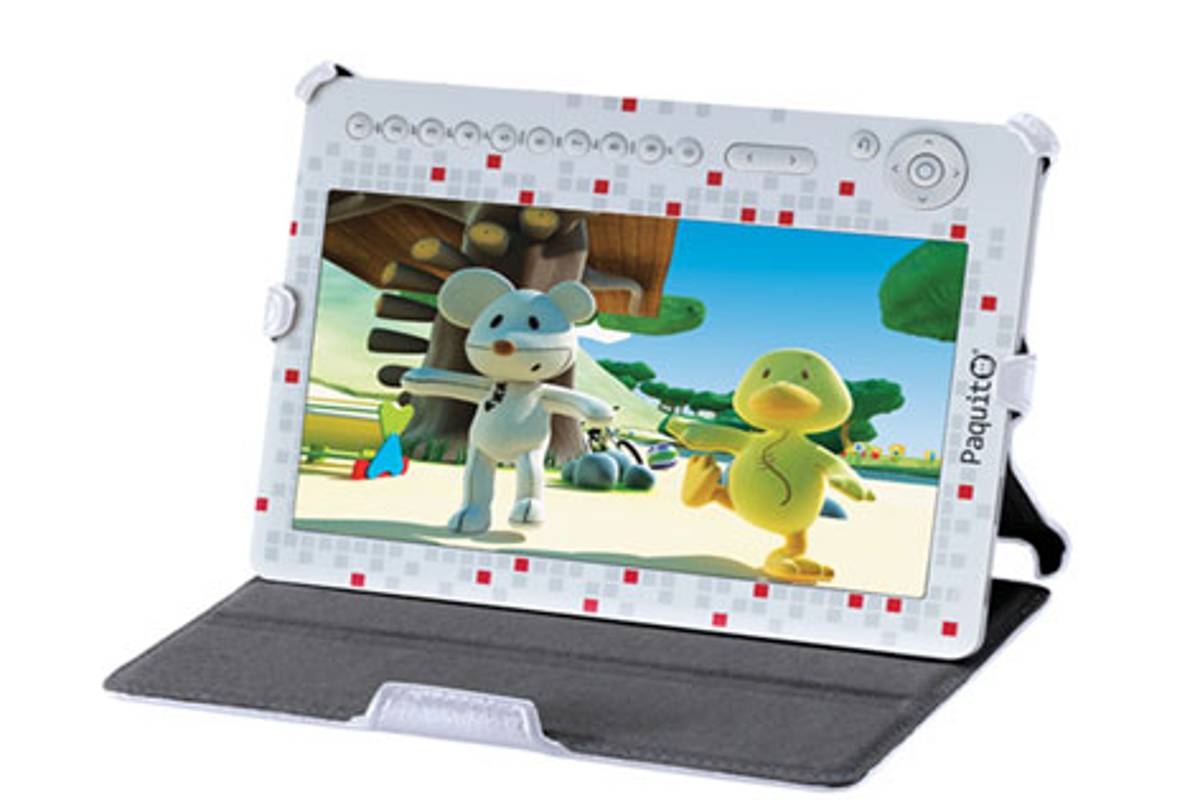 Llega 'Paquito', una tablet para niños