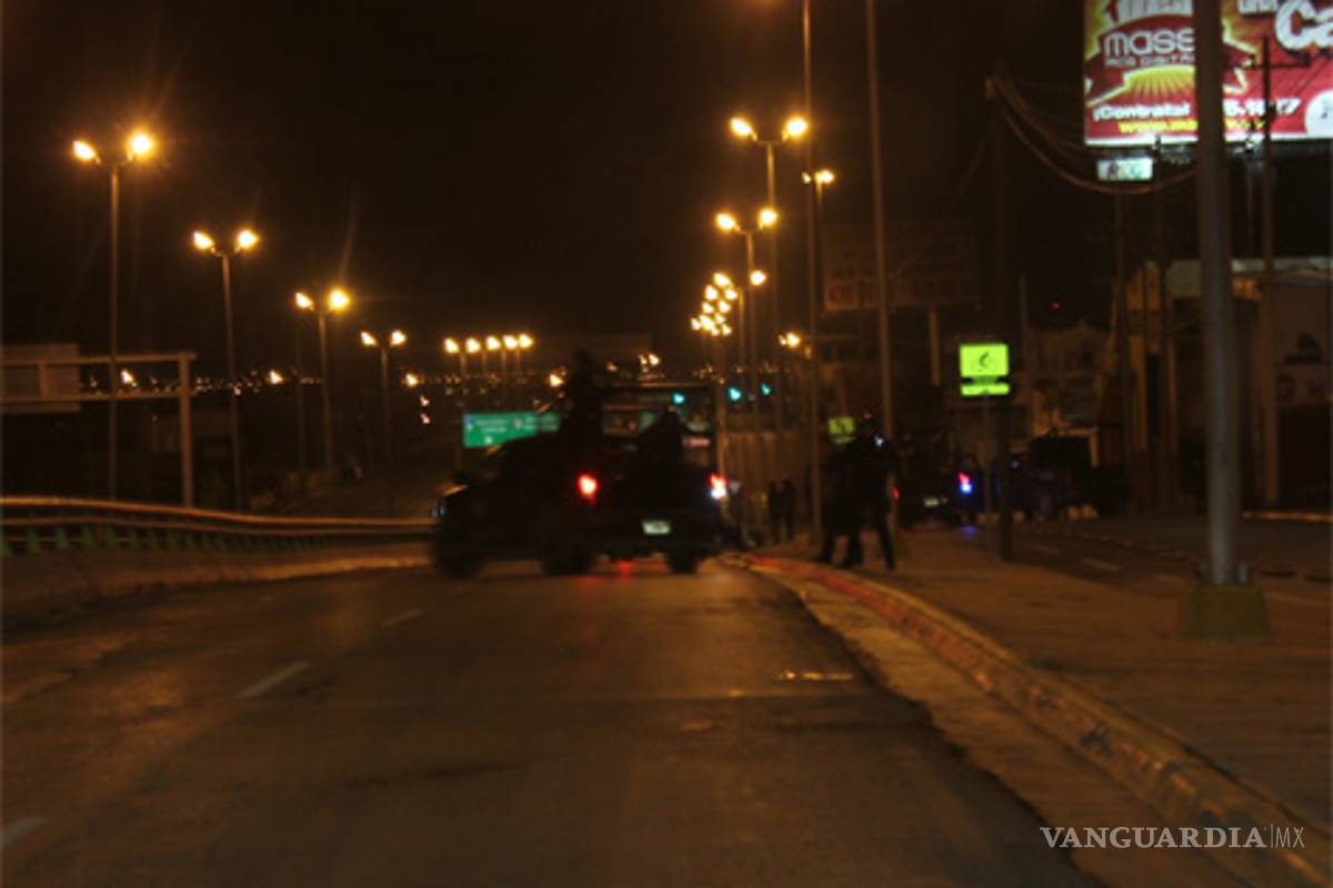 Activan código rojo en Saltillo; atacan a policía