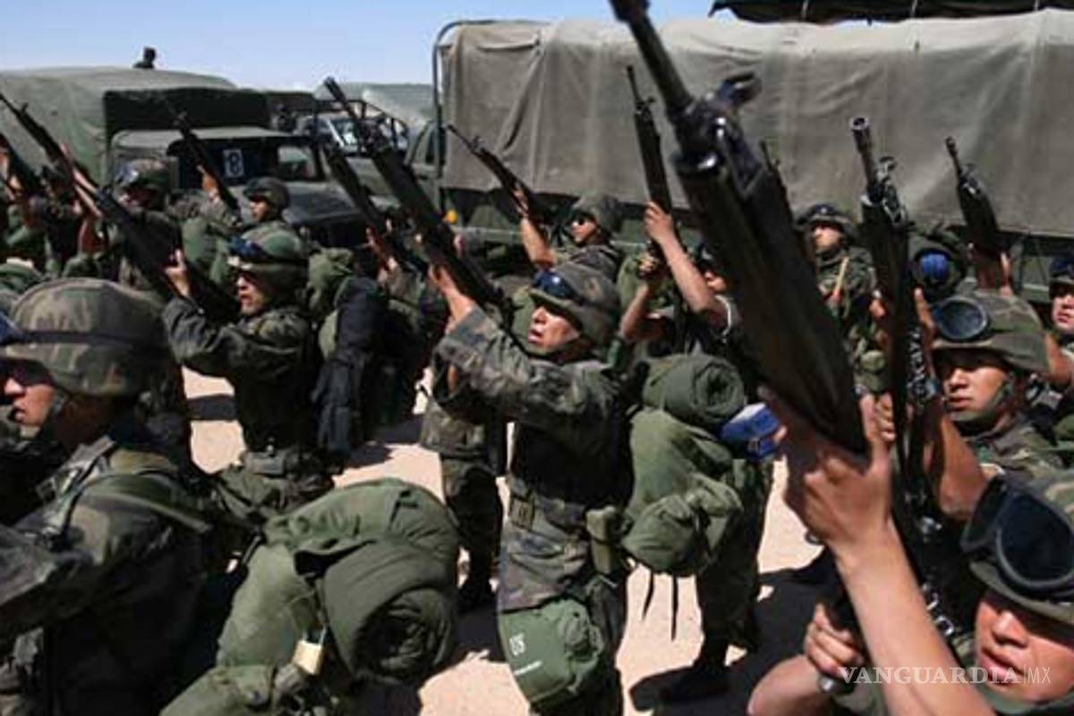 Desafuero militar favorecerá al narco, advierten
