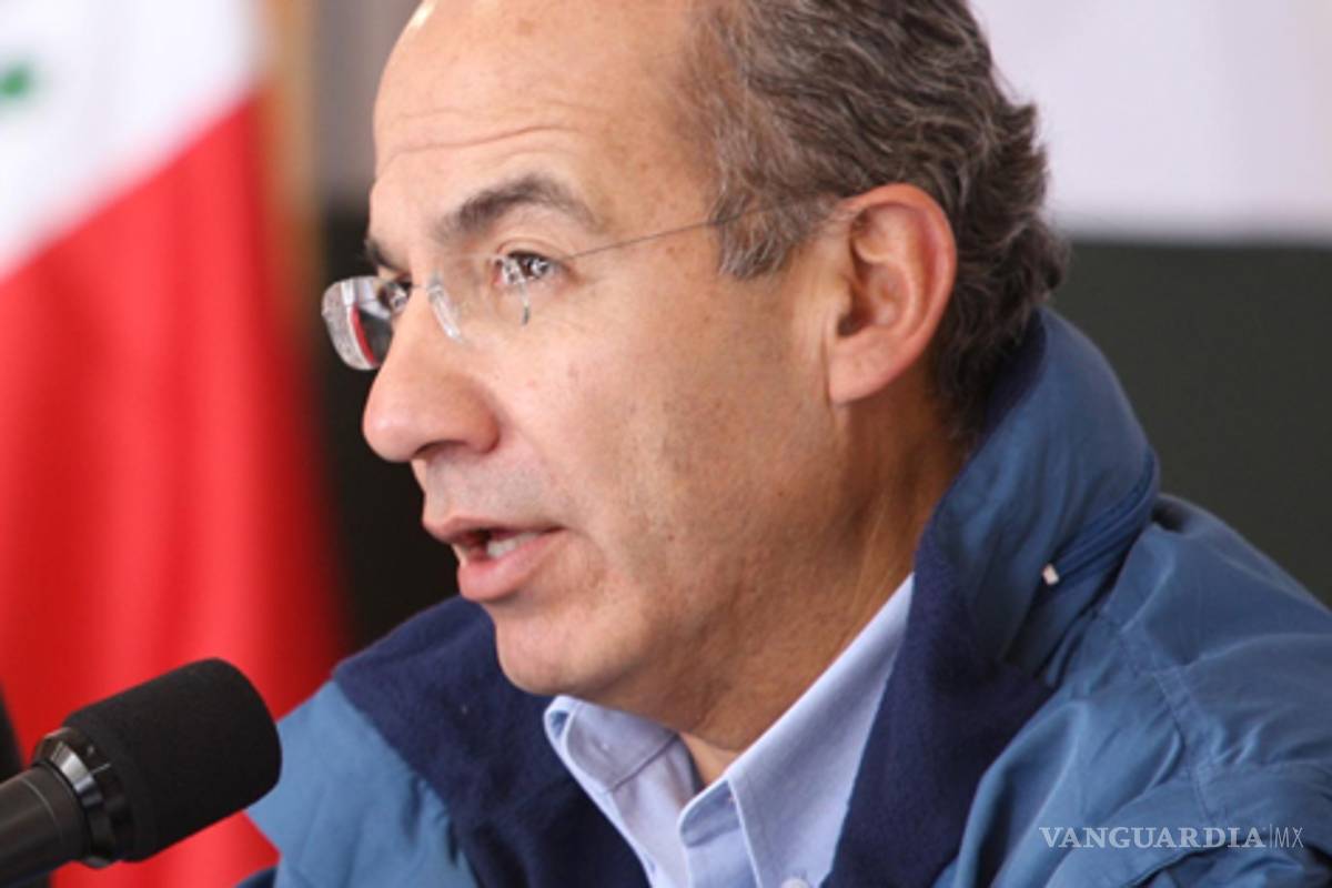 Calderón envía condolencias por muerte de Giles