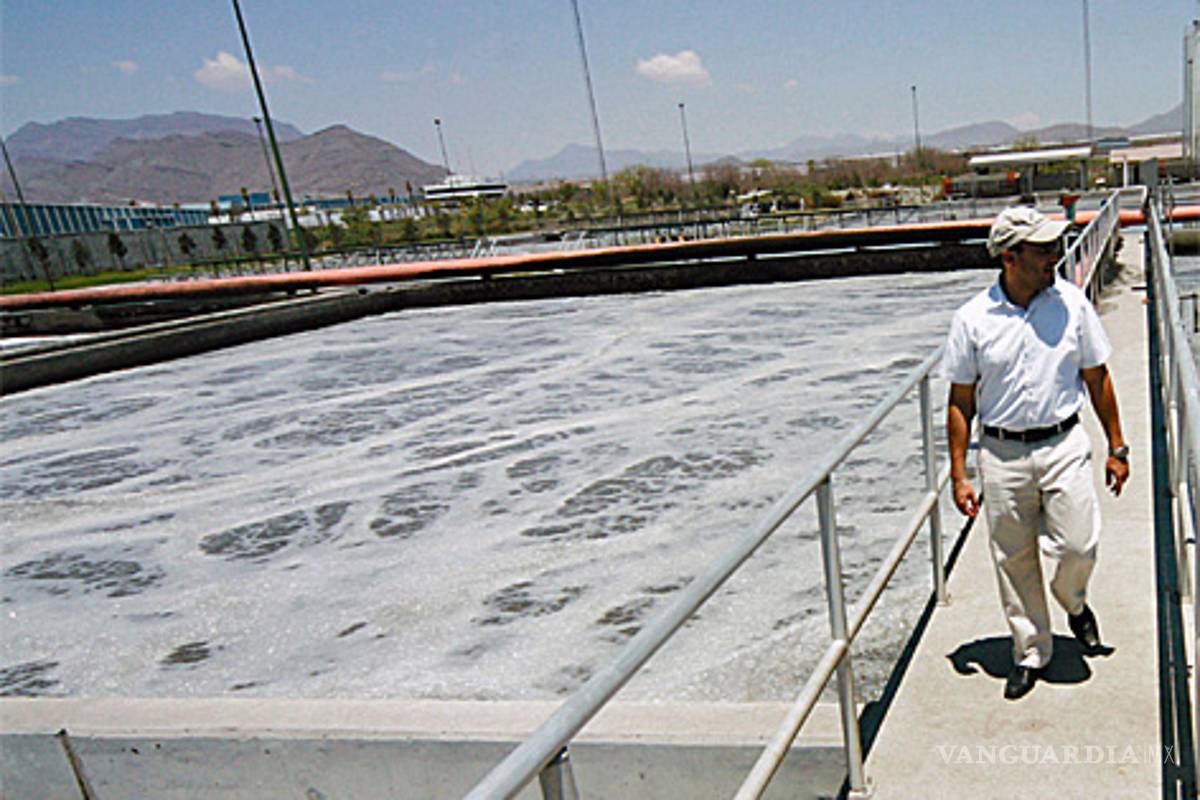 97% del agua tratada se va al arroyo en Coahuila