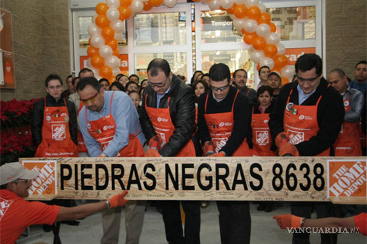 Inauguran Home Depot en Piedras Negras