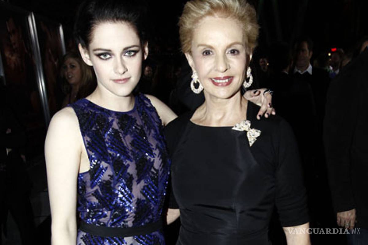 Herrera creó un vestido romántico para Bella Swan