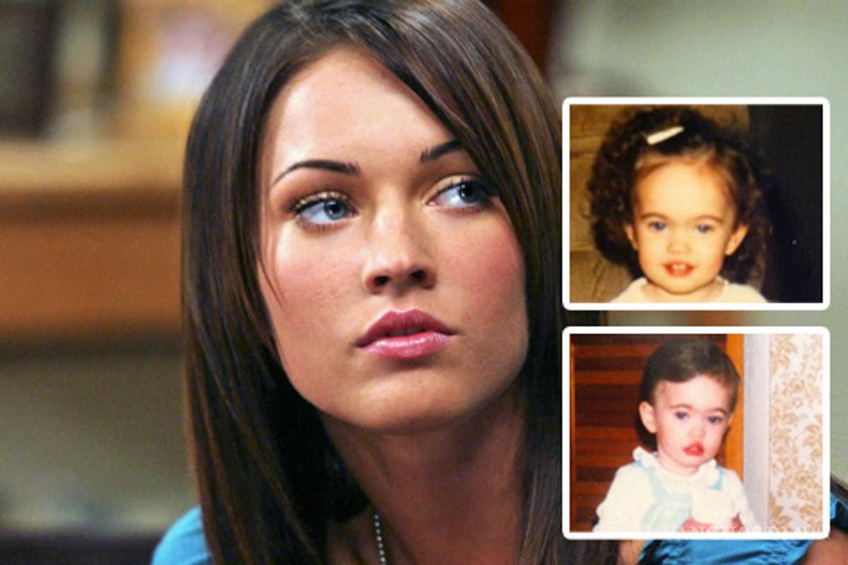 Megan Fox bebé, la actriz revela su infancia