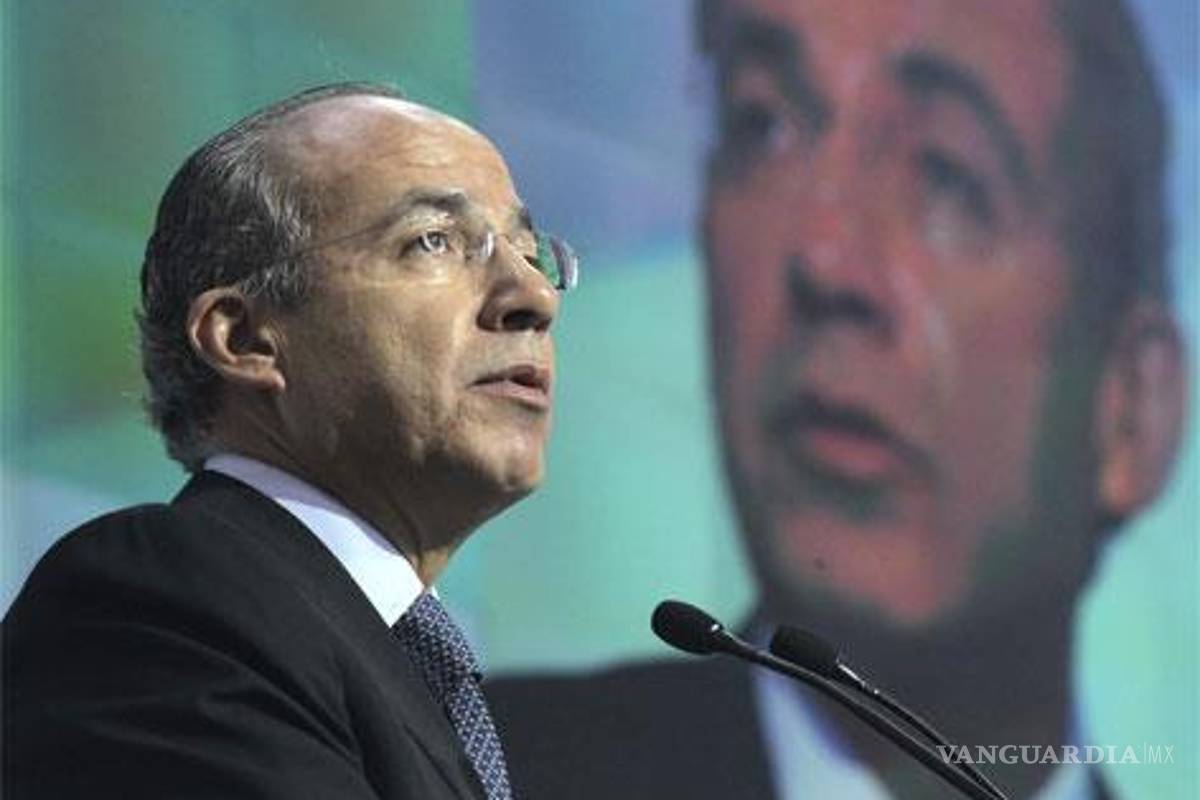 Es un problema que vivas a lado del mayor consumidor de drogas del mundo: Calderón