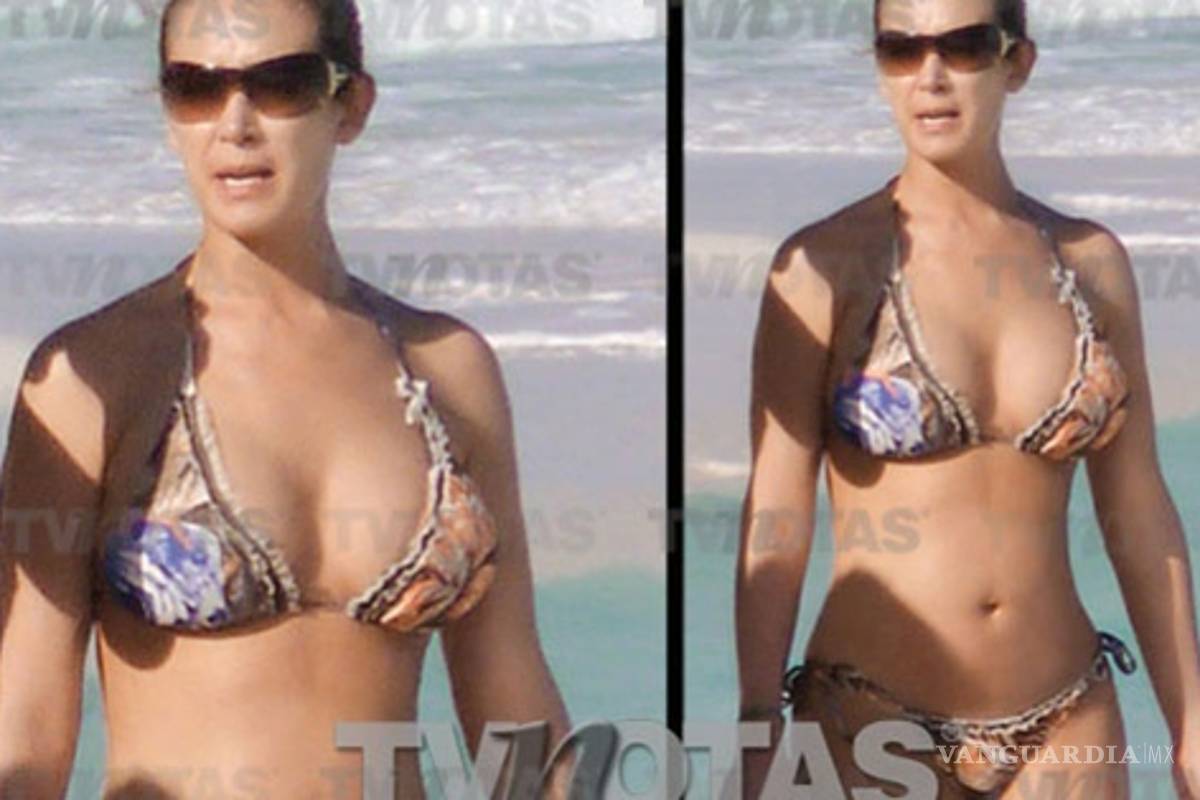 Anette Michel luce cuerpazo en Cancún (Fotos)