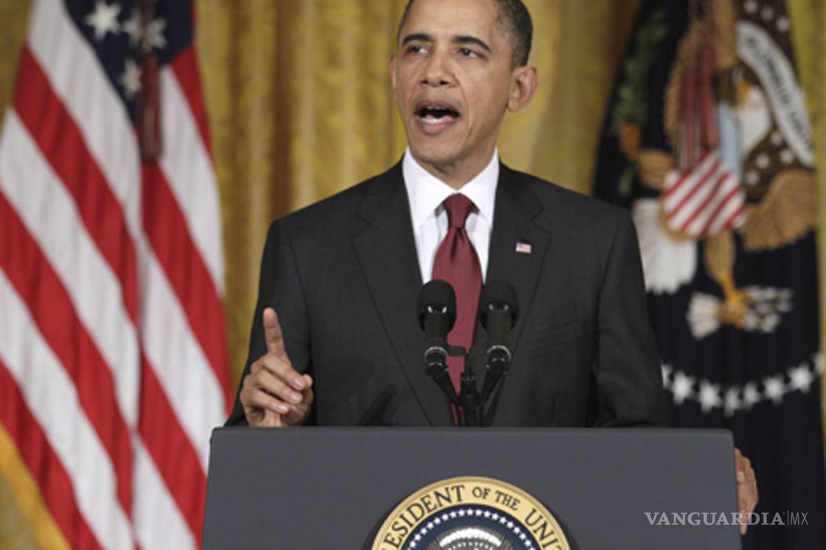 Obama advierte a Gadafi: O cumple o atacamos