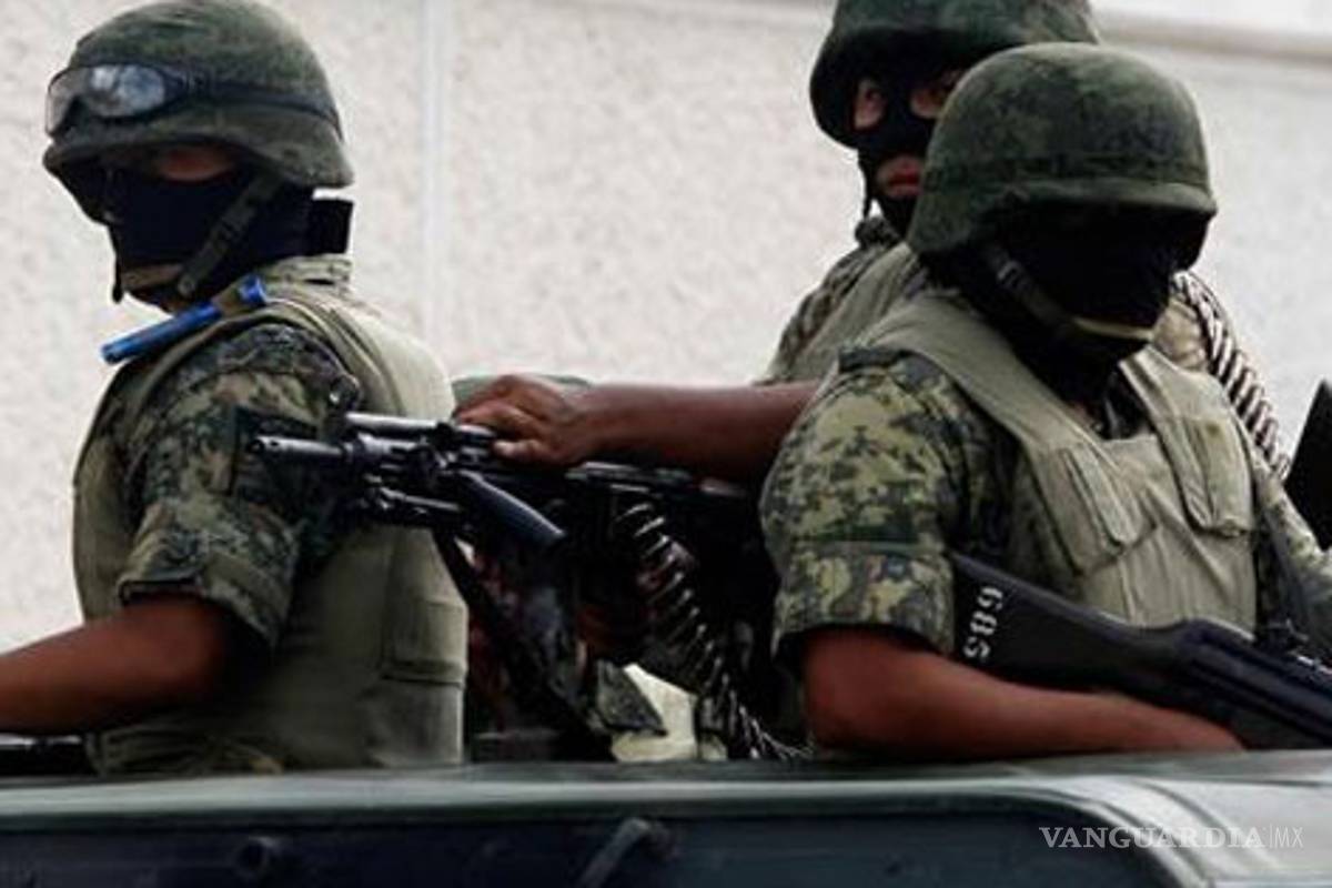 Decomisa Ejército armas y granadas en Saltillo
