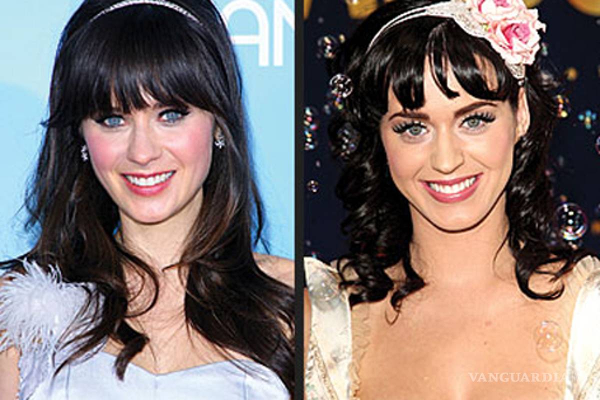 Katy Perry y Zooey Deschanel son dos gotas de agua
