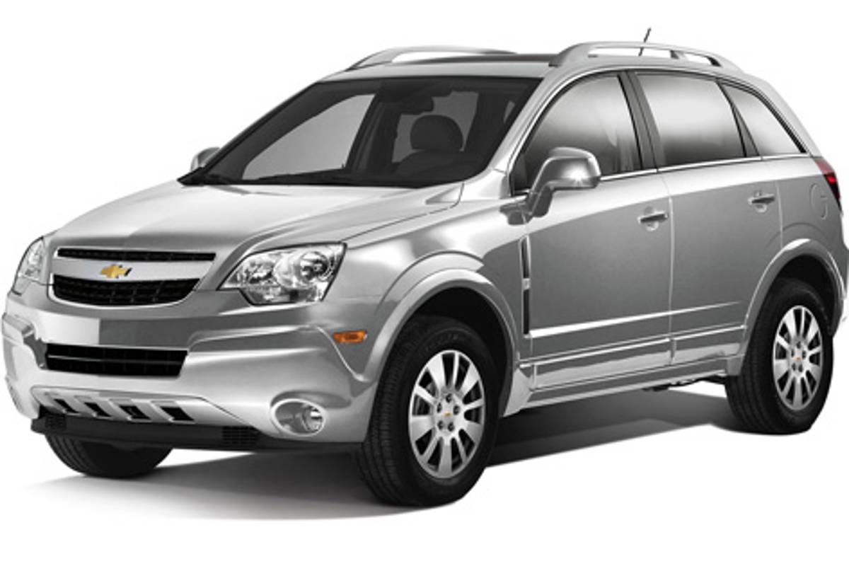 Chevrolet Captiva Sport 2011 ahora es más potente