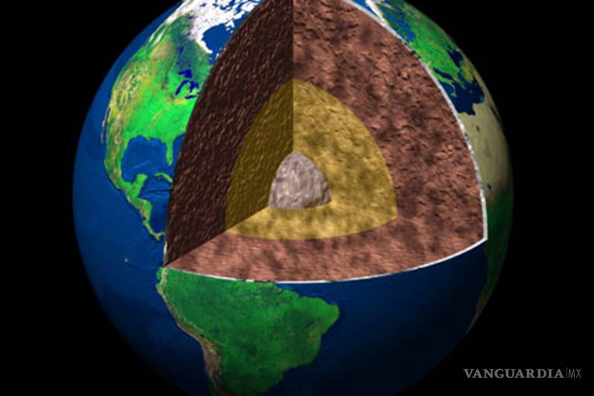 Núcleo interno de la Tierra crece un milímetro cada año