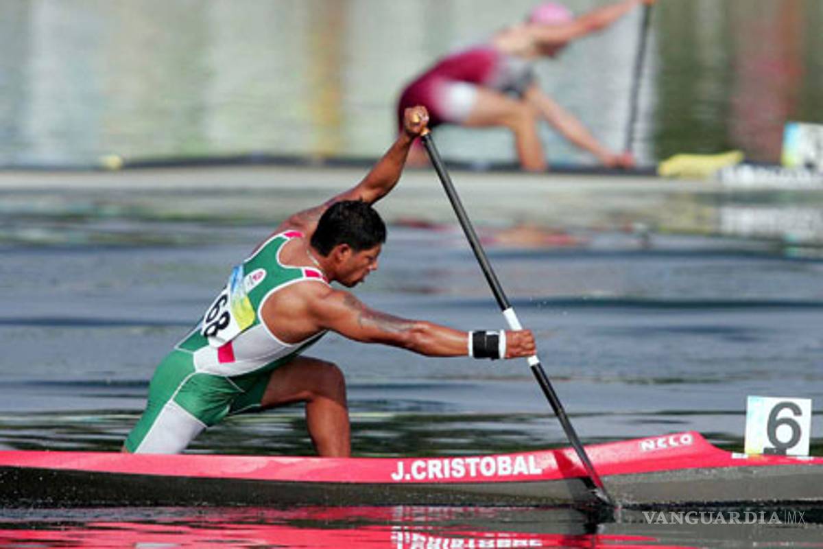 Cristobal gana la medalla 32 de oro para México en canotaje