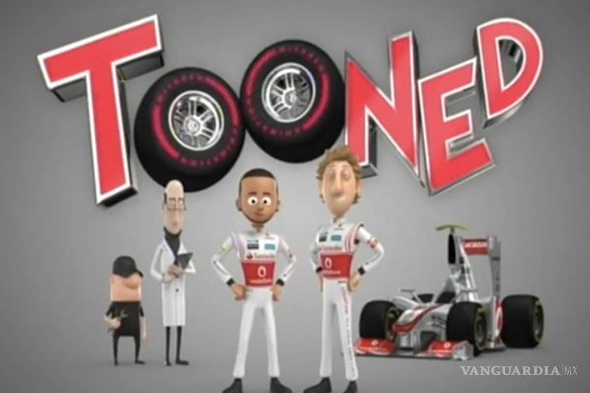 McLaren presenta sus dibujos animados